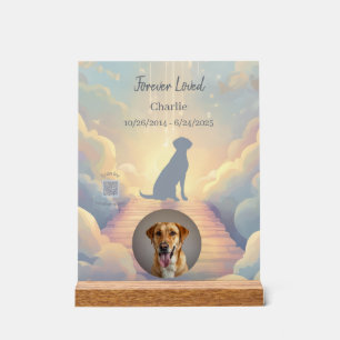 Benutzerdefinierter Labrador Retriever Gedenkfoto- Acrylschild