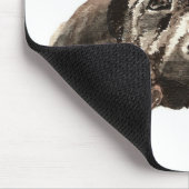 Benutzerdefinierter Labrador Retriever - Hundesamm Mousepad (Ecke)
