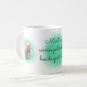 Benutzerdefinierter Labrador Retriever in Mintgrün Kaffeetasse (Vorderseite Links)