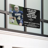 Benutzerdefinierter Lacrosse Coach Coache Klassenu Banner (Äußeres Gebäude)
