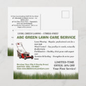 Benutzerdefinierter Launch-Dienst Postkarte (Vorne/Hinten)