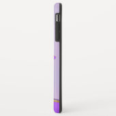 Benutzerdefinierter Lavendel Stripes iPhone XS Max Case-Mate iPhone Hülle (Hinten/Links)