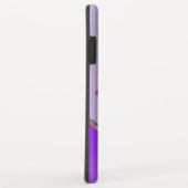 Benutzerdefinierter Lavendel Stripes iPhone XS Max Case-Mate iPhone Hülle (Hinten/Rechts)