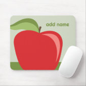 Benutzerdefinierter Lehrer-Apfel mit trendiger Apf Mousepad (Mit Mouse)