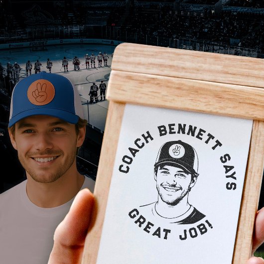 Benutzerdefinierter Lehrer-Coach-Stempel, Sportkla Permastempel