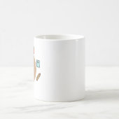 Benutzerdefinierter Lehrer-Foto-Becher Kaffeetasse (Mittel)