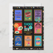 Benutzerdefinierter Lehrer Vielen Dank Anführungsz Einladung (Vorderseite)
