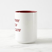 Benutzerdefinierter Lehrergeschenkbecher  Tasse (Zentrum)