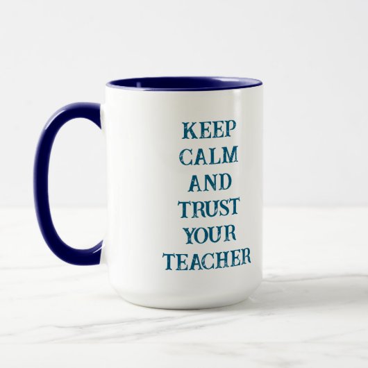 Benutzerdefinierter Lehrergeschenkbecher Tasse (Links)