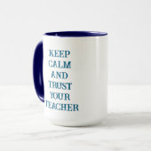 Benutzerdefinierter Lehrergeschenkbecher Tasse (Vorderseite Links)