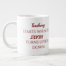 Benutzerdefinierter Lehrermug 