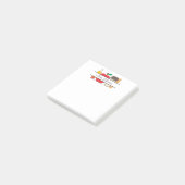 Benutzerdefinierter Lehrername Apple Pencil Lineal Post-it Klebezettel (angewinkelt)