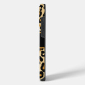 Benutzerdefinierter Leopard Klassischer Moderner D iPhone Hülle (Linke Seite)