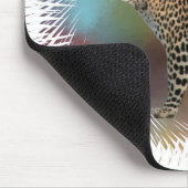 Benutzerdefinierter Leopard Moderner Pop Art Templ Mousepad (Ecke)