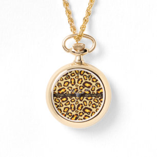 Benutzerdefinierter Leopard-Skin Armbanduhr