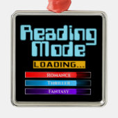 Benutzerdefinierter Lesemodus Ornament Aus Metall (Vorne)