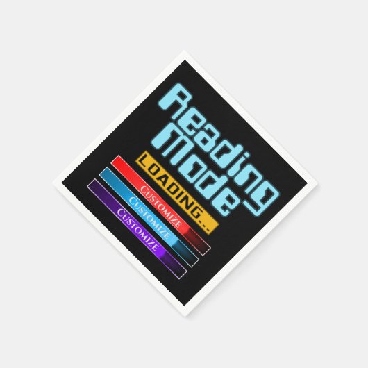 Benutzerdefinierter Lesemodus Serviette (Ecke)