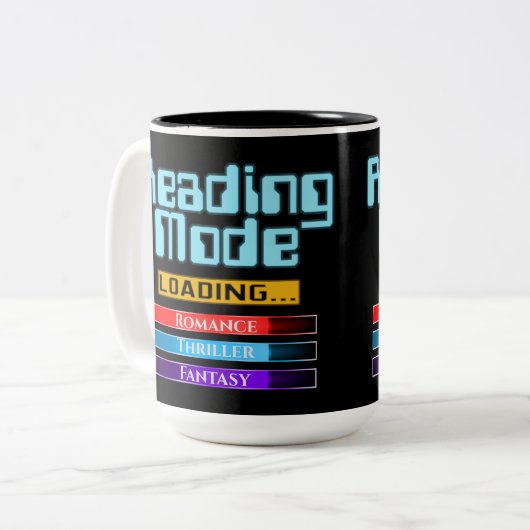 Benutzerdefinierter Lesemodus Zweifarbige Tasse (Vorderseite Links)