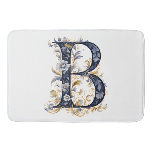 Benutzerdefinierter Letter Badematte (Vorderseite)