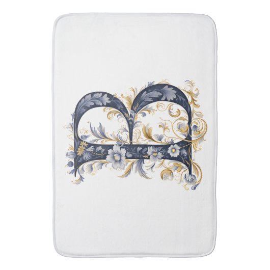 Benutzerdefinierter Letter Badematte (Vorderseite Vertikal)