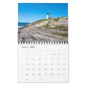 Benutzerdefinierter Leuchtturmkalender|Bearbeitbar Kalender (Jan 2027)