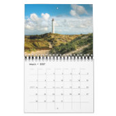 Benutzerdefinierter Leuchtturmkalender|Bearbeitbar Kalender (Mär 2027)