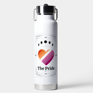 Benutzerdefinierter LGBT-Stolz-Tarot Lesbischer Re Trinkflasche