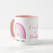 Benutzerdefinierter LGBTQ Stolz Regenbogen Kaffeeb Tasse (Vorderseite Links)