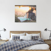 Benutzerdefinierter Lichteffekt Hochzeitsstimmung Leinwanddruck (Insitu (Schlafzimmer))