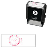 Benutzerdefinierter Liebes-Poststempel Permastempel (Beispiel)