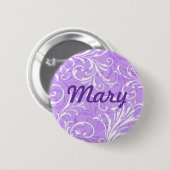 Benutzerdefinierter Lila Zierknopf Button (Vorne & Hinten)