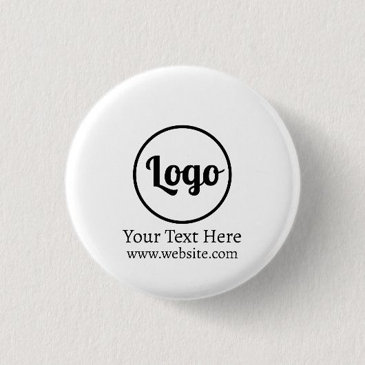 Benutzerdefinierter Logo-Becher Button (Vorderseite)