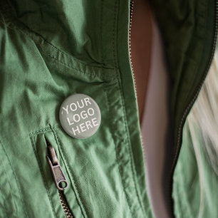 Benutzerdefinierter Logo-Button in Sagegrün Profes Button