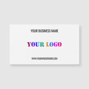 Benutzerdefinierter Logo-Name Website Werbe-Visite Magnetkarte