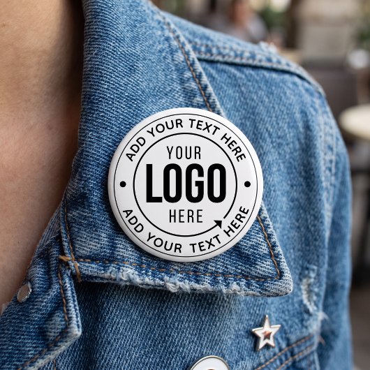🔘 Benutzerdefinierter Logo-Text-Button Personalis Button