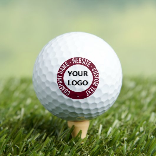 Benutzerdefinierter Logo-Text und Berufliche Golfb Golfball (Insitu T-Shirt)