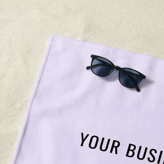 Benutzerdefinierter Logo-Text Werbeaktion für Stra Strandtuch (Beispiel)