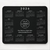 Benutzerdefinierter Logo-Werbe-Geschäftskalender 2 Mousepad (Vorne)