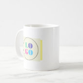 Benutzerdefinierter Logobecher Kaffeetasse (Vorderseite Links)