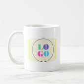 Benutzerdefinierter Logobecher Kaffeetasse (Links)