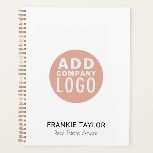 Benutzerdefinierter Logomitarbeiter Real Anwesen A Planer (Vorderseite)