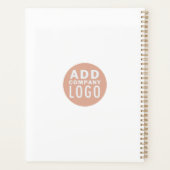 Benutzerdefinierter Logomitarbeiter Real Anwesen A Planer (Rückseite)