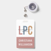 Benutzerdefinierter LPC-lizenzierter Beruflicher B Ausweis (Vorderseite mit Ausziehbar)