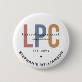 Benutzerdefinierter LPC-lizenzierter Beruflicher B Button (Vorderseite)