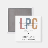 Benutzerdefinierter LPC-lizenzierter Beruflicher B Magnet (Vorderseite/Rückseite)