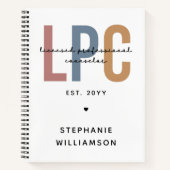 Benutzerdefinierter LPC-lizenzierter Beruflicher B Notizblock (Vorderseite)