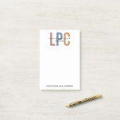 Benutzerdefinierter LPC-lizenzierter Beruflicher B Post-it Klebezettel (Auf Schreibtisch)