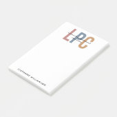 Benutzerdefinierter LPC-lizenzierter Beruflicher B Post-it Klebezettel (angewinkelt)