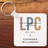 Benutzerdefinierter LPC-lizenzierter Beruflicher B Schlüsselanhänger (Vorderseite)