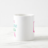 Benutzerdefinierter lustiger 50. Geburtstags-Spruc Kaffeetasse (Mittel)